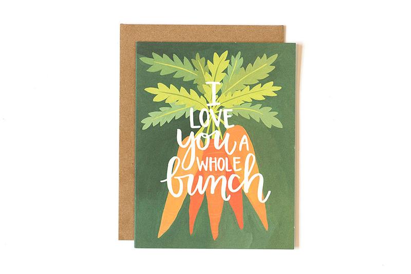 Carrots Love card