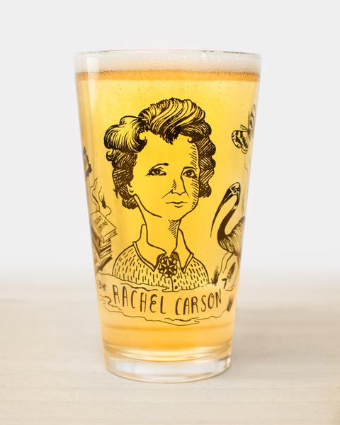 Rachel Carson Pint Glass