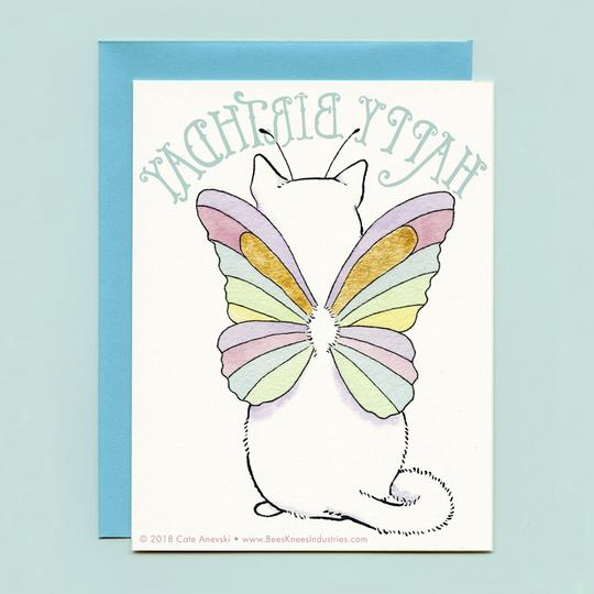 Catterfly Birthday Card