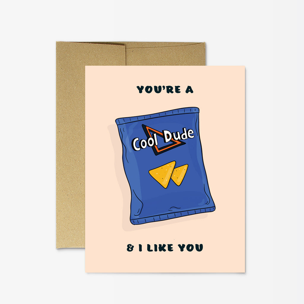 Cool Dude Greeting Card