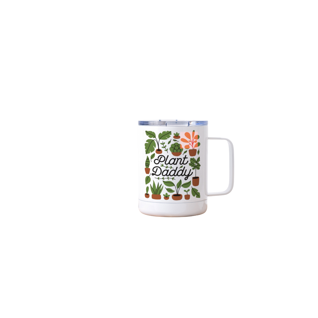 Plant Daddy Stainless Steel Travel Mug