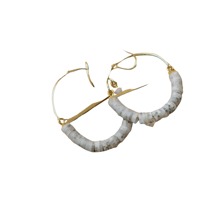 Beaded Terrain Earrings