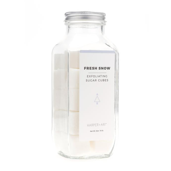 Exfoliating Sugar Cubes - Fresh Snow