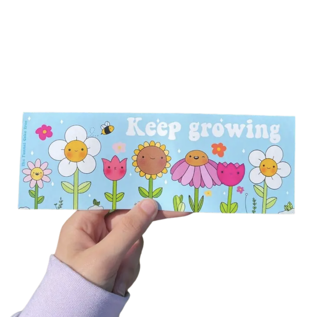 Keep Growing Bumper Sticker