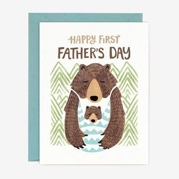 Happy First Father's Day - Card