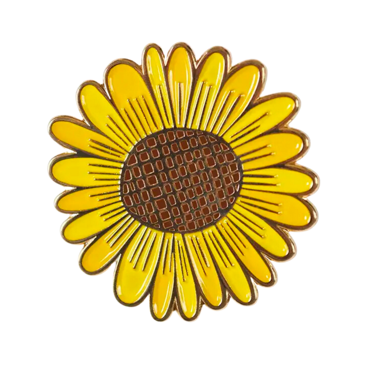 Sunflower Pin