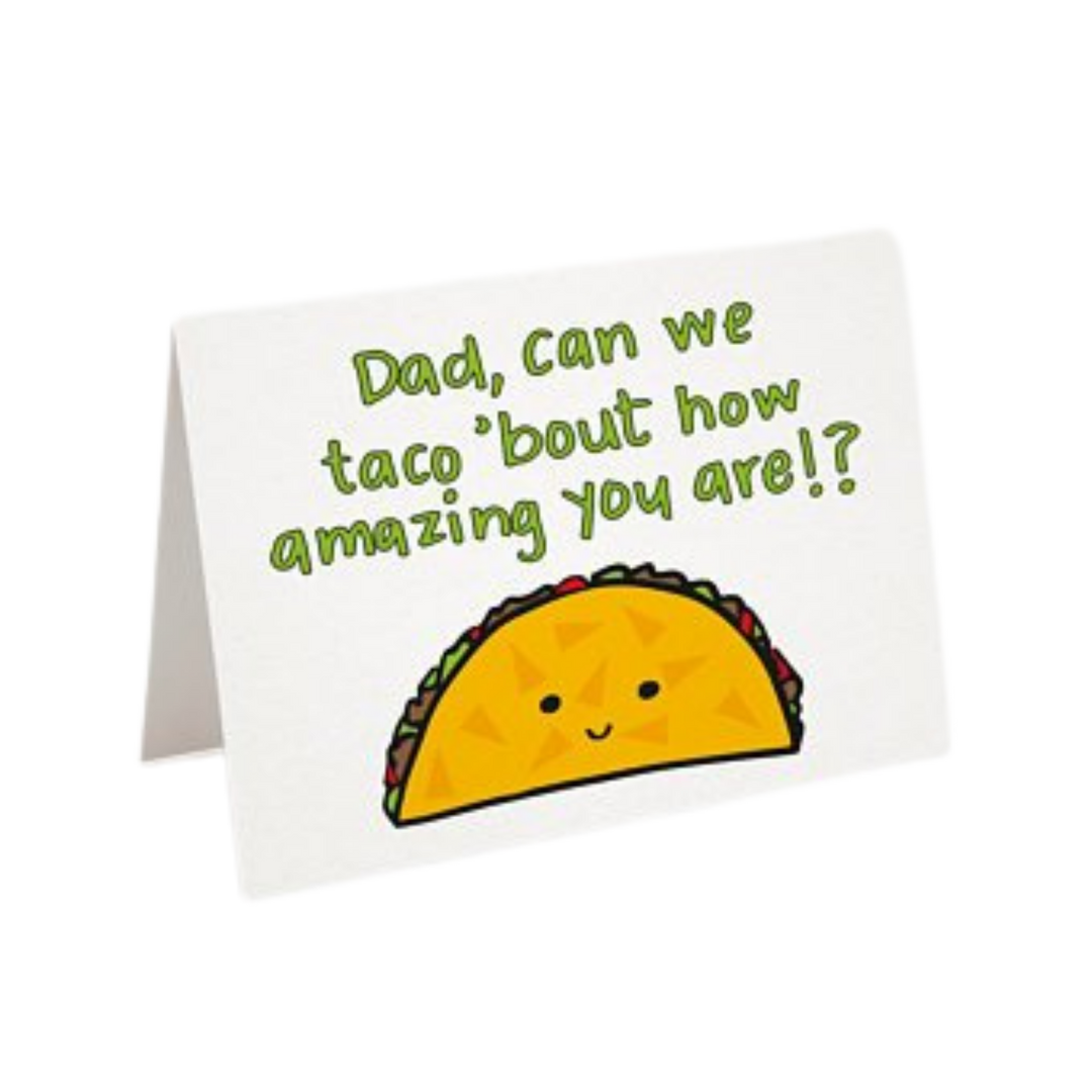 Dad Taco - Father's Day Card