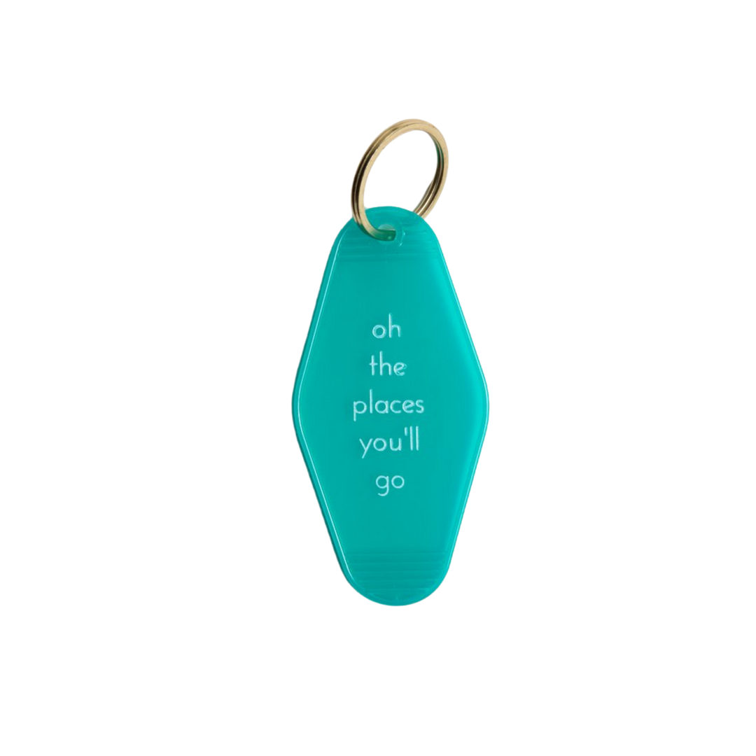 Oh The Places You'll Go Keytag