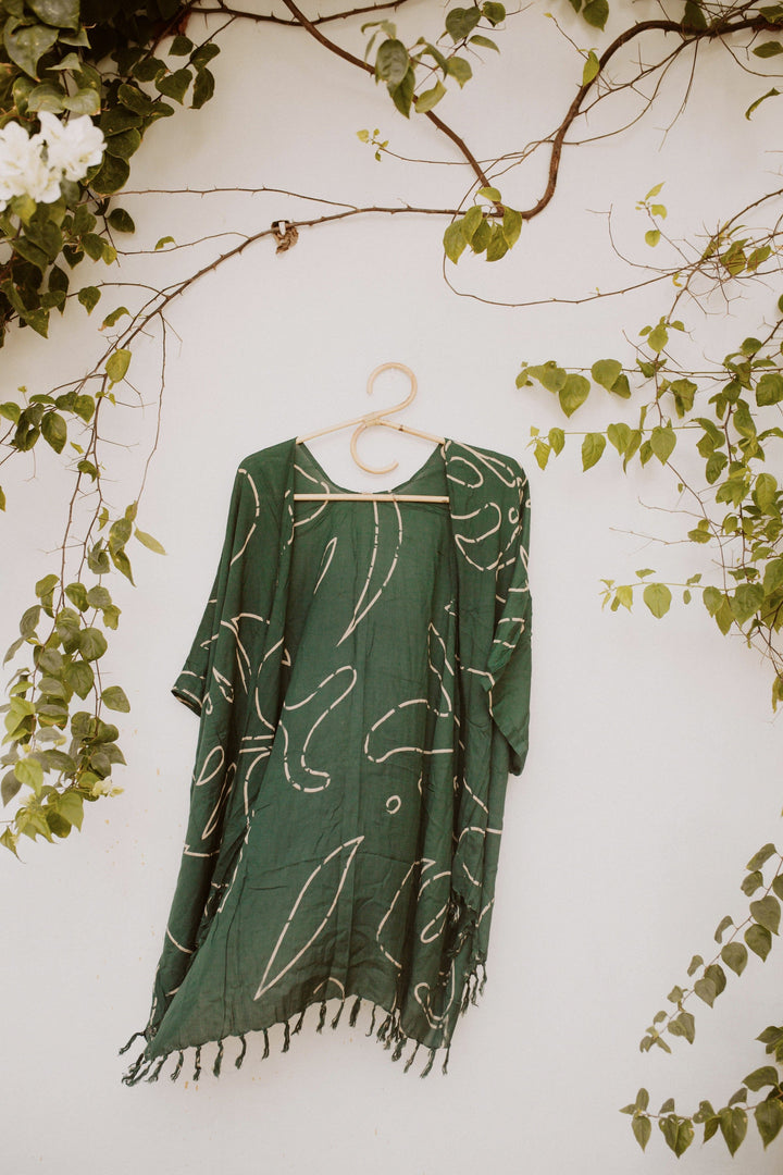 Monstera Kimono