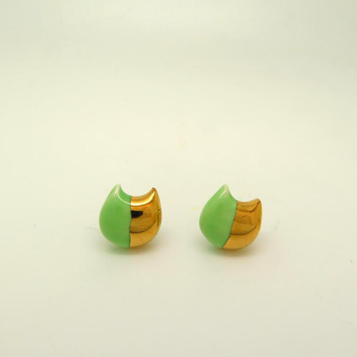 Gold Dipped Cat Earrings