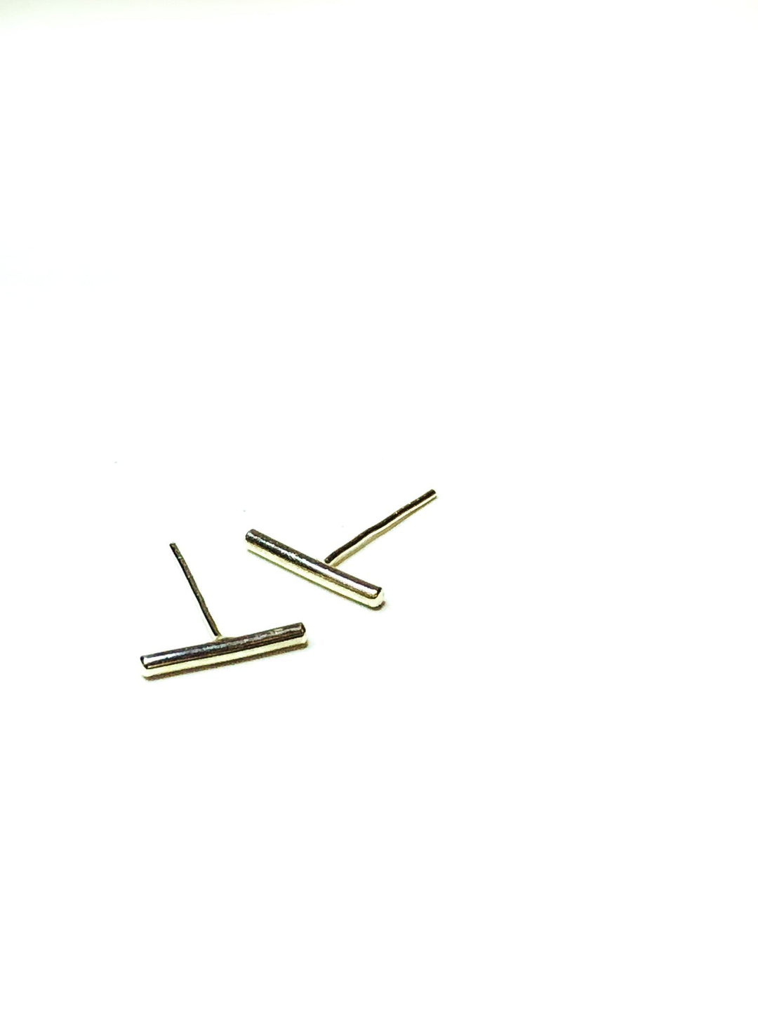 Small Bar Stud Earrings