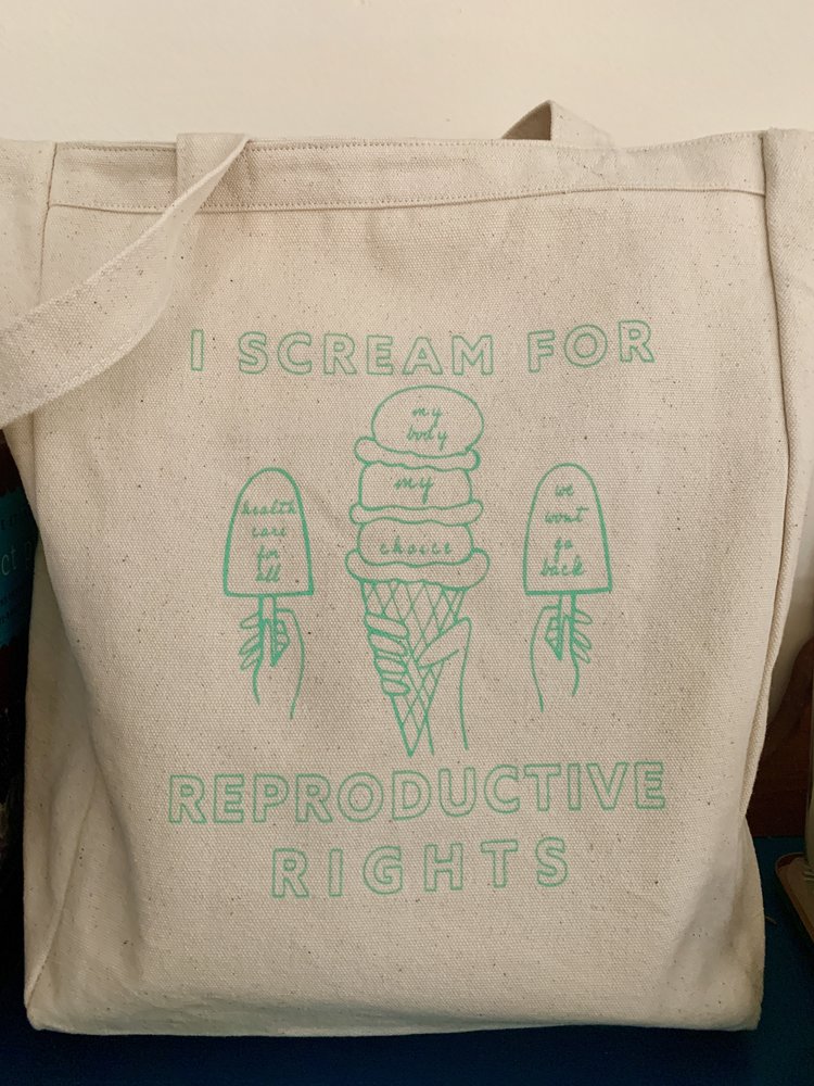I Scream For Reproductive Rights Tote Bag