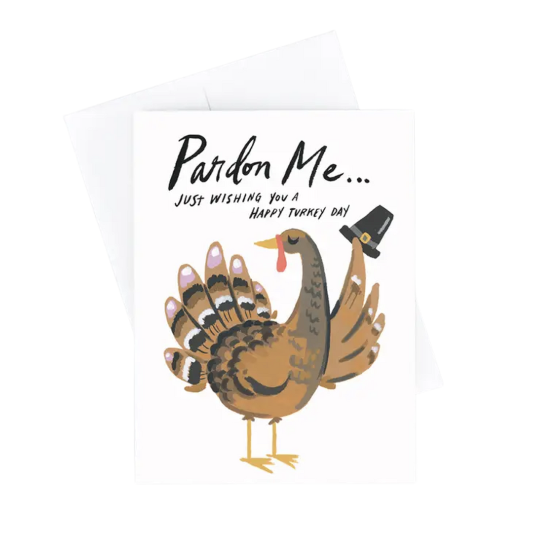 Turkey Pardon Card
