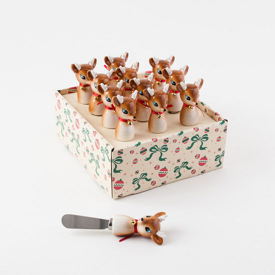 Holiday Reindeer Cheese/Butter Spreader
