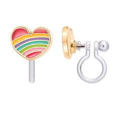 Rainbow Heart Cutie Earrings