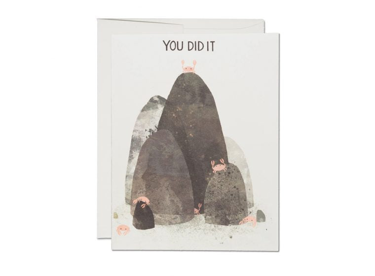 You Did It -Greeting Card