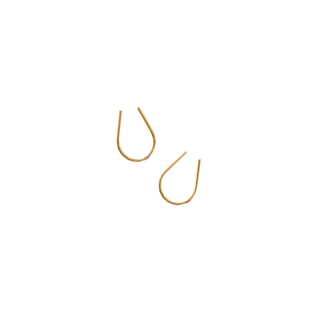 Minimalist Horseshoe Earrings