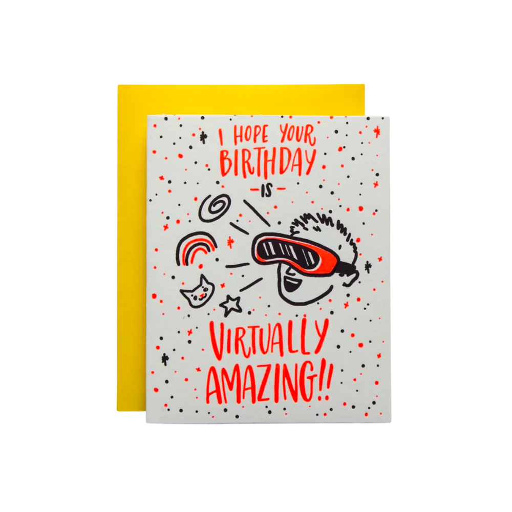 Virtually Amazing Birthday Card