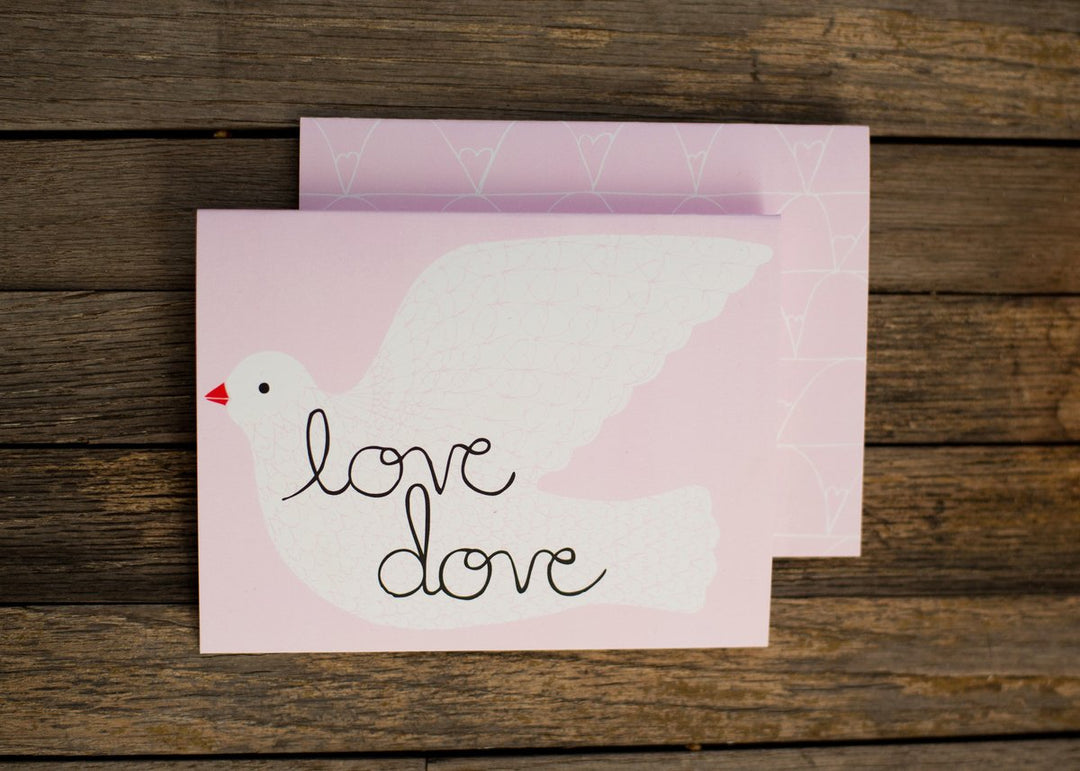 Love Dove Card