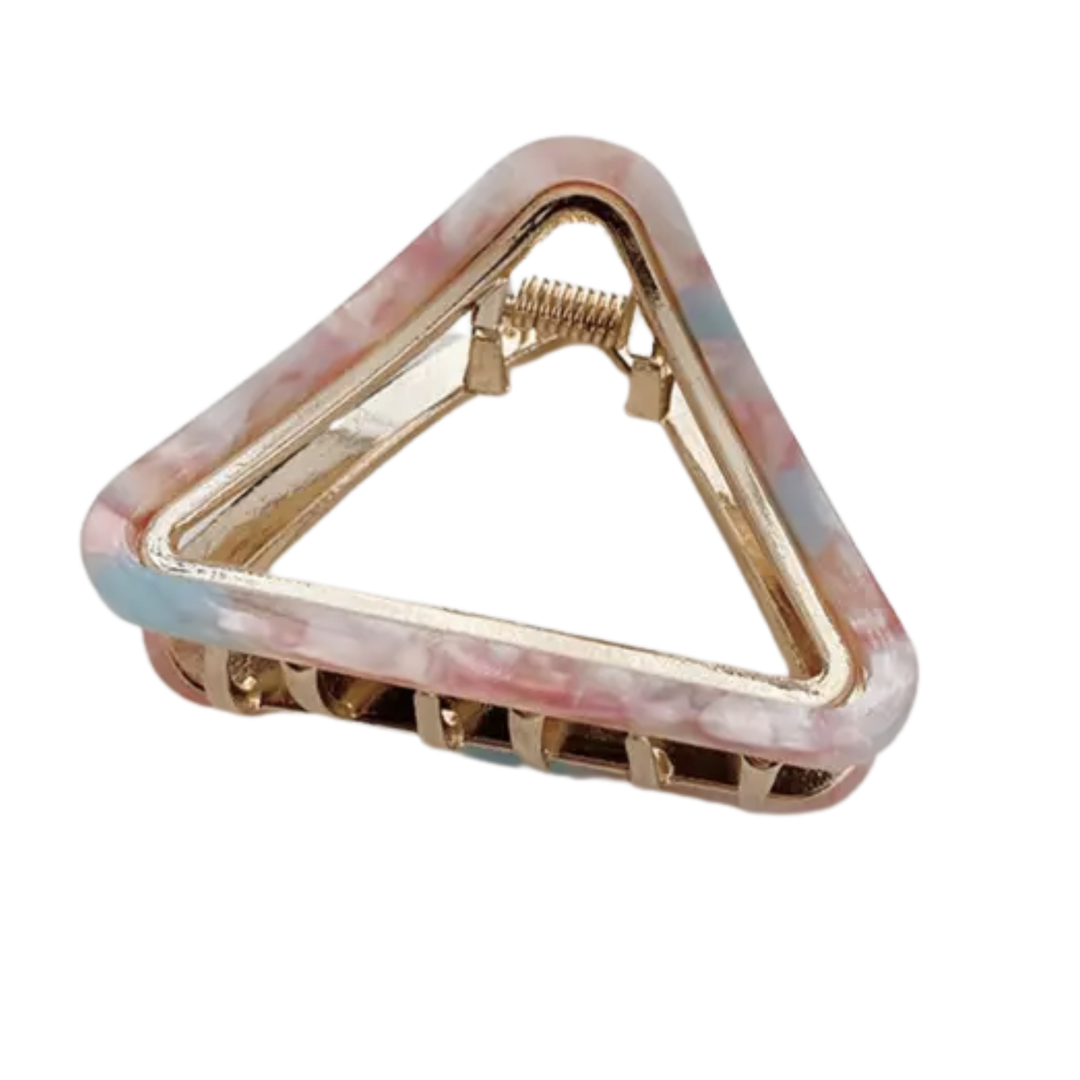 Triangle Gold Adorable Hair Clip (DAYA)