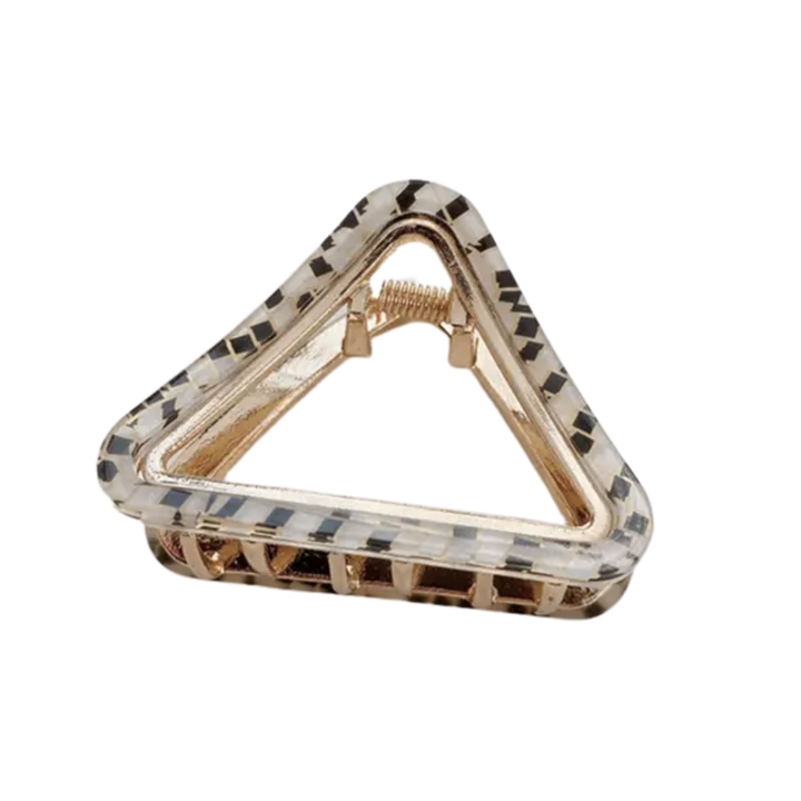 Triangle Gold Adorable Hair Clip (DAYA)