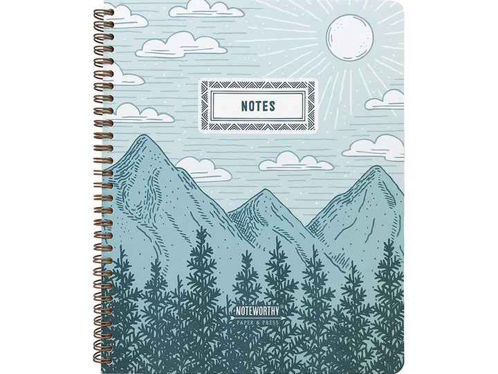 Mountains and Pines Notebook