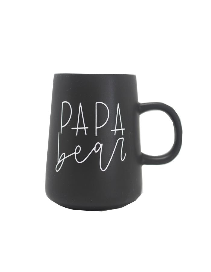 Papa Bear mug - Black