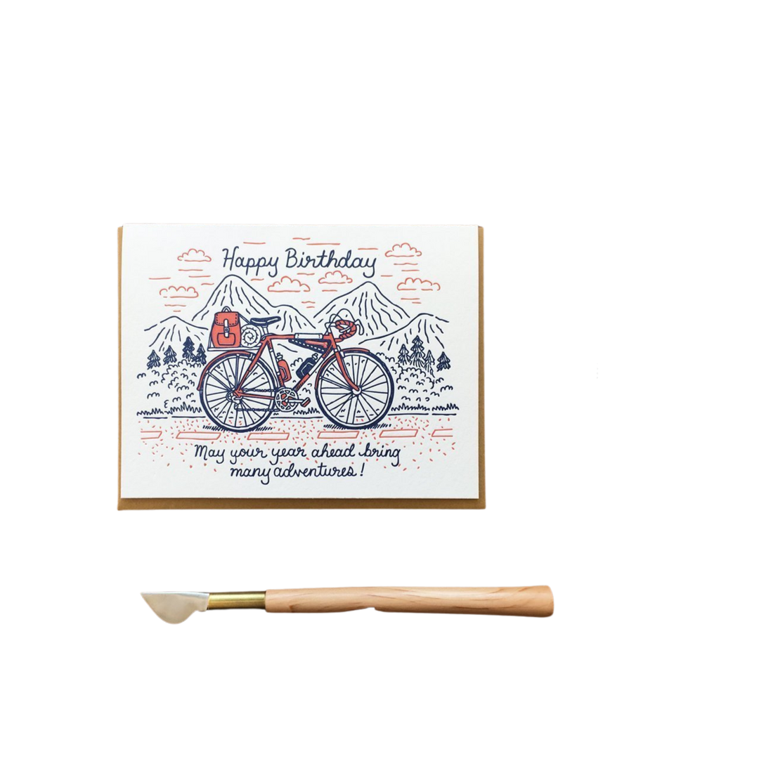 Birthday Bicycle Greeting Card