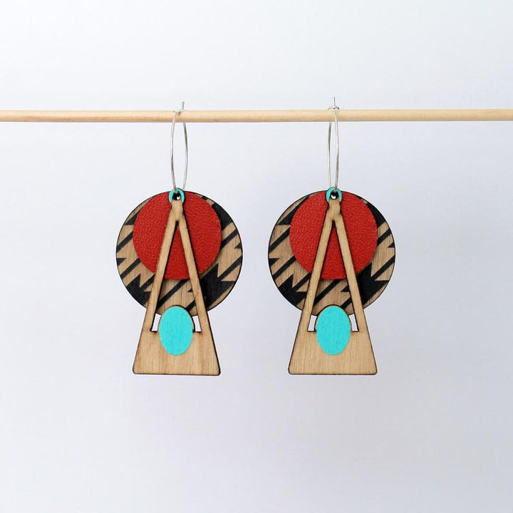 Deco Architectural Earrings