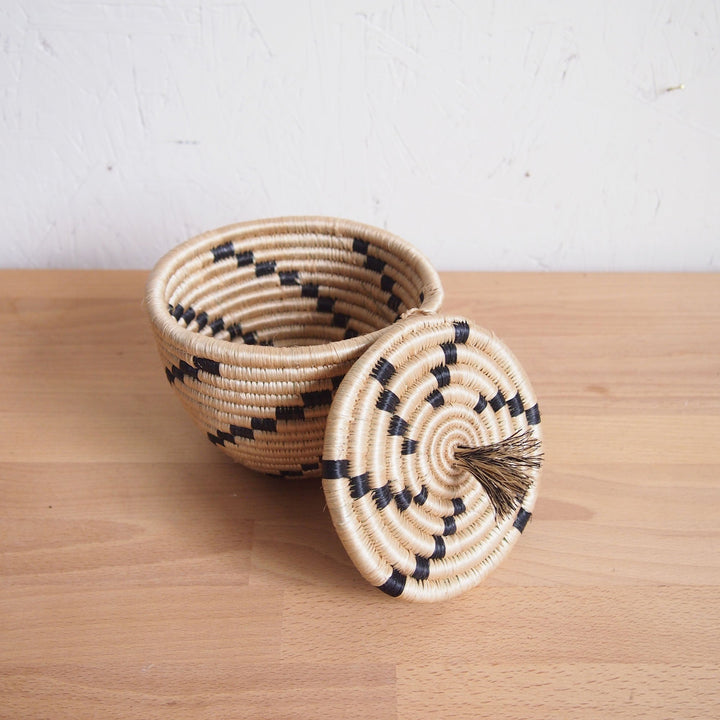 Tanga Mini Lidded Basket