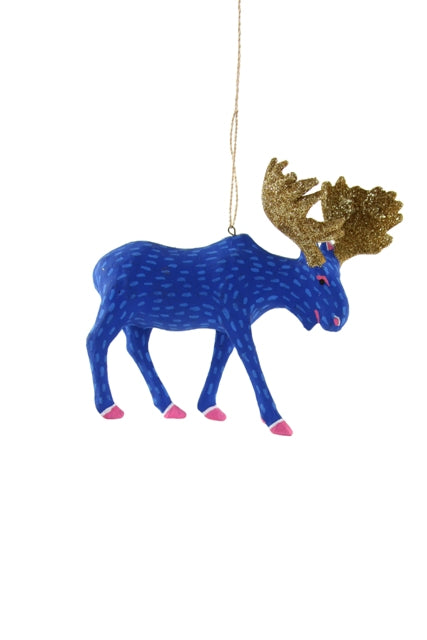 Chroma Reverie Moose Ornament