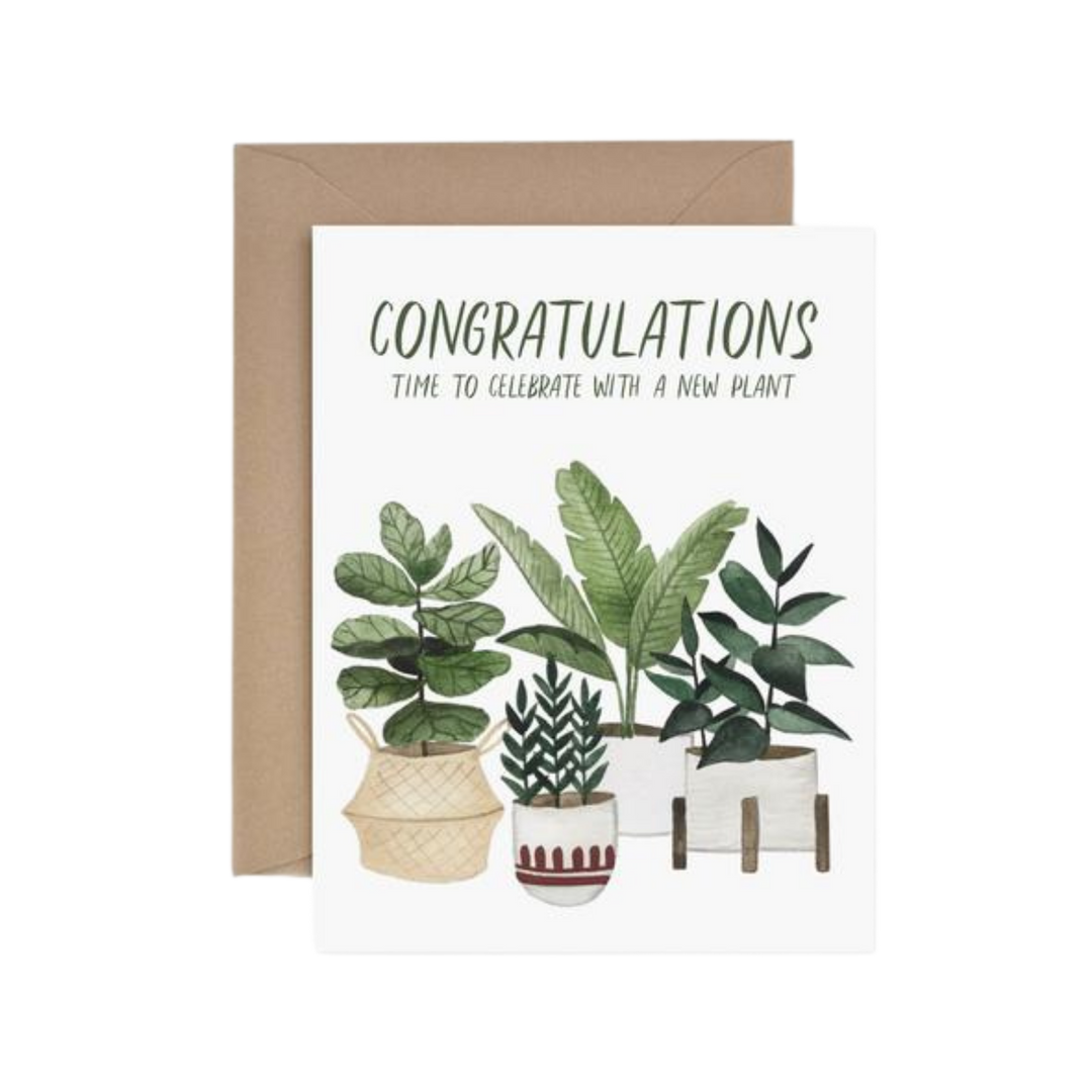 Congratulations New Plant Card