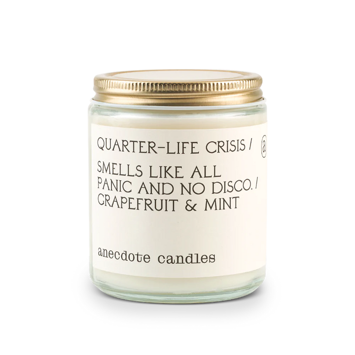 Quarter Life Crisis Candle (Grapefruit & Mint)