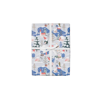 Holiday Gnomes Wrapping Paper Rolls