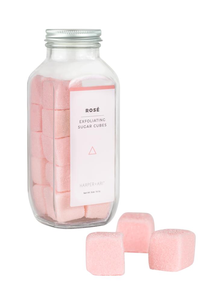 Exfoliating Sugar Cubes - Rosé