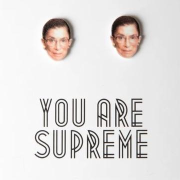 Ruth Bader Ginsburg Earrings