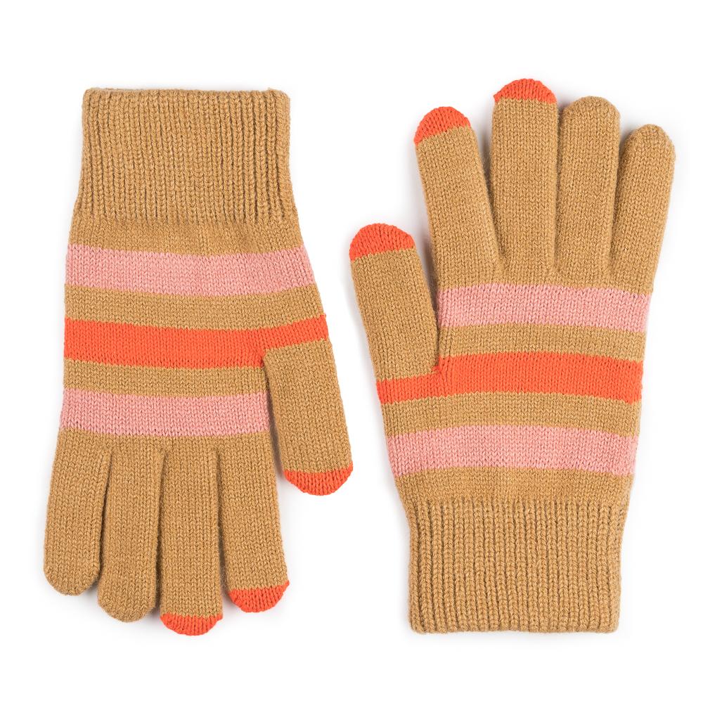 Stripe Touchscreen Gloves
