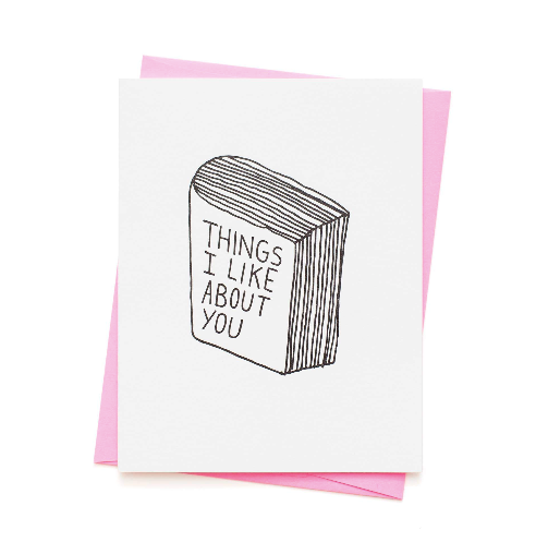 Things I Like Card