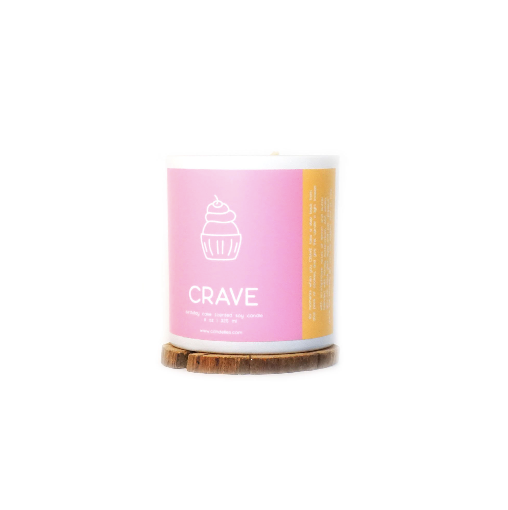 Necessity - Crave - Birthday Cake Scented Soy Candle
