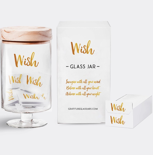 Wish Glass Gratitude  Jar Sale!