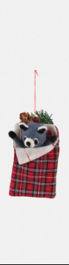 Animal Sleeping Bag Ornament, Fabric