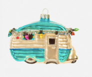 Glass Trailer Ornament