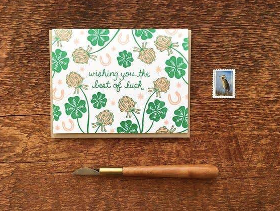 Best of Luck Card