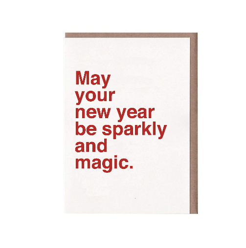 May Your New Year Be Sparkly And Magic