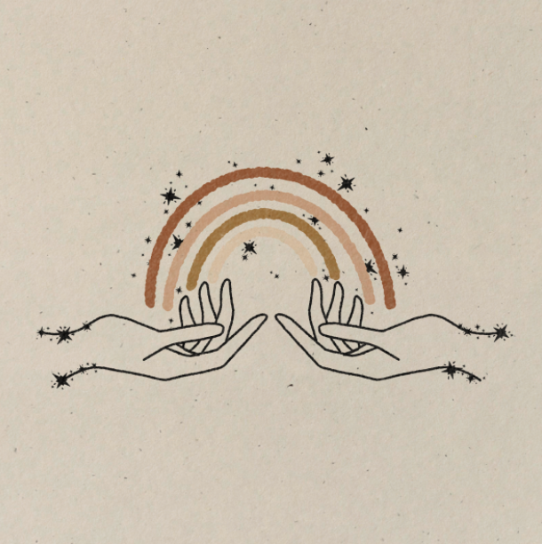 Look For Rainbows Art Print