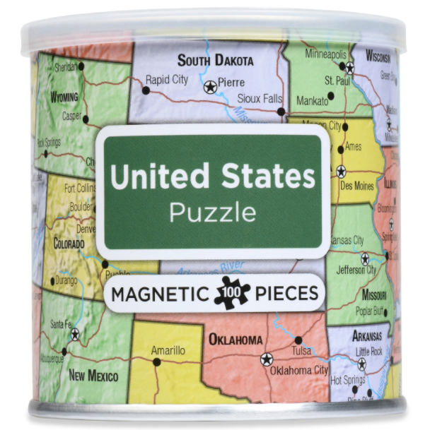 United States Magnetic Puzzle