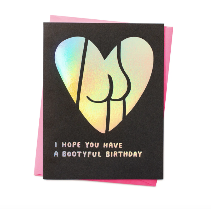 Bootyful Birthday Card