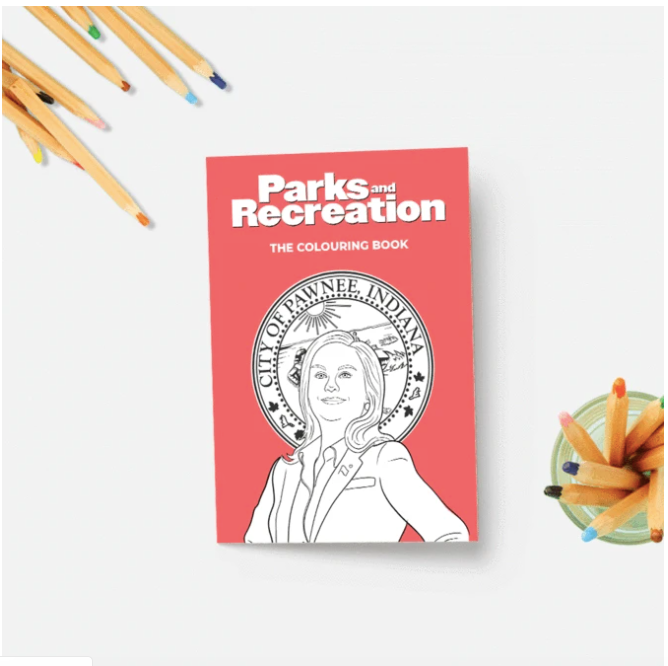 Parks and Rec Coloring Book