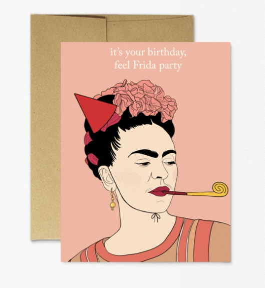 Frida Birthday Greeting Card