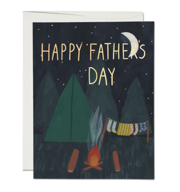 Camping Dad Father's Day Card